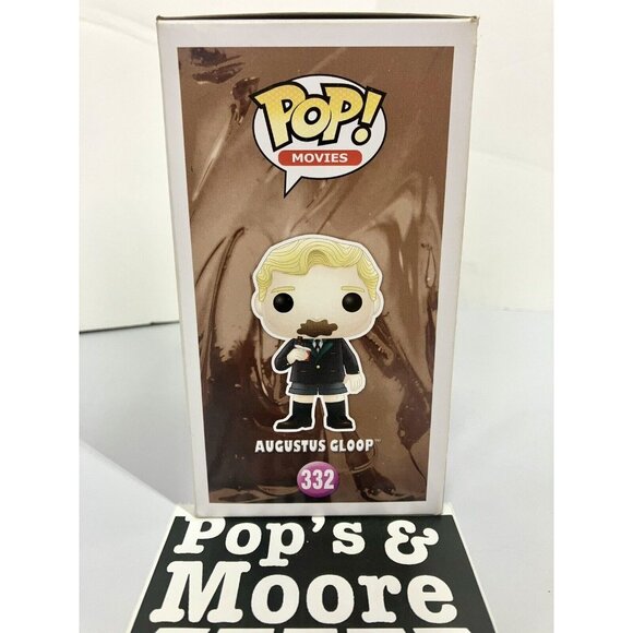 Funko Pop! Willy Wonka: Augustus Gloop 332 Vaulted Vinyl Figure With Damaged Box - Picture 5 of 16